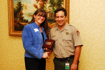 Dr. Jennifer Dow and former Denali mountaineering ranger Gordy Kito