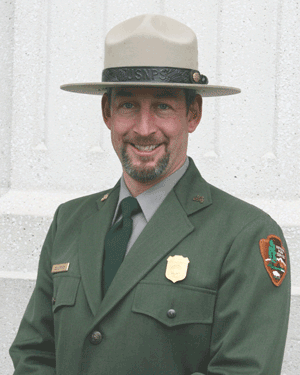 Image of Don Striker in NPS dress uniform