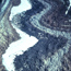 image of surging glacier