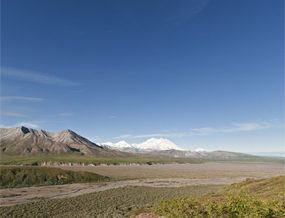 Scenic view of McKinley 