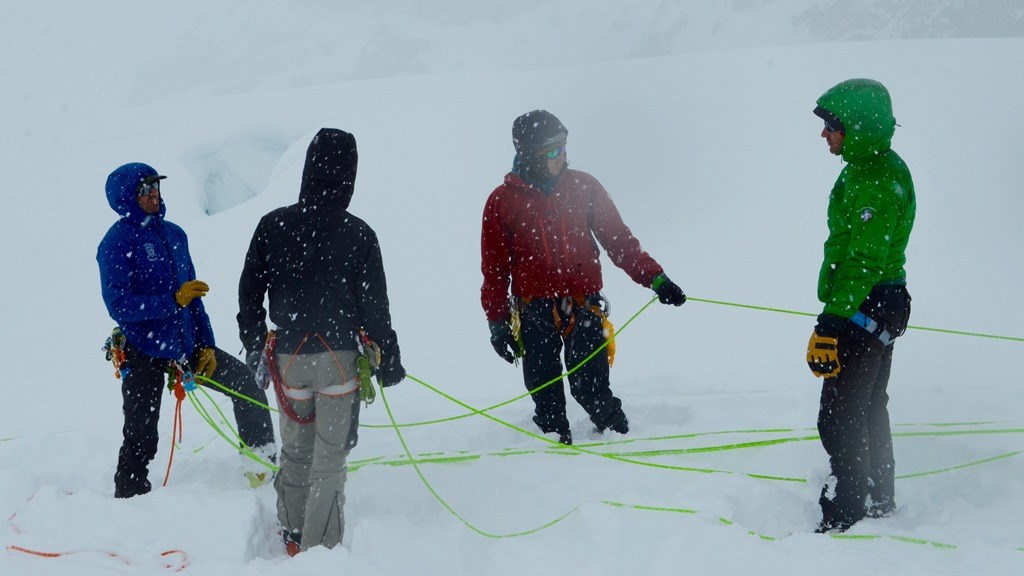 Crevasse rescue review