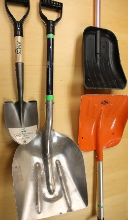 Shovel types