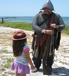 De Soto and a Junior Ranger De Soto and a Junior Ranger