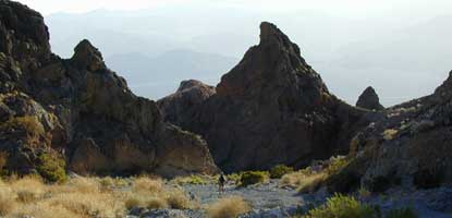 unnamed canyon in the Grapevine Mountains