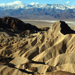 Manly Beacon is visible from Zabriskie Point