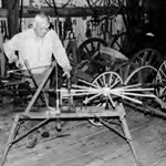 Wagon shop in Millbrook Village