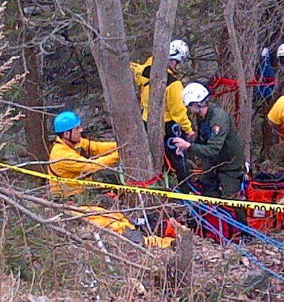 Park HAR team on a rescue