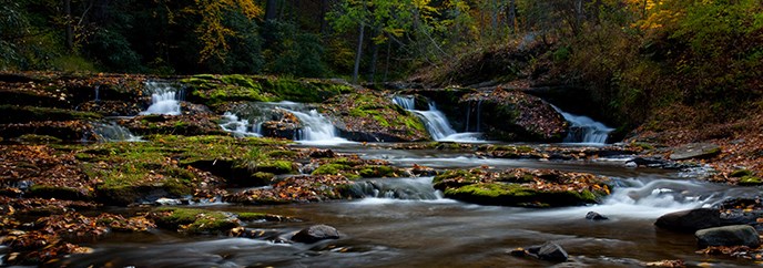 waterfalls