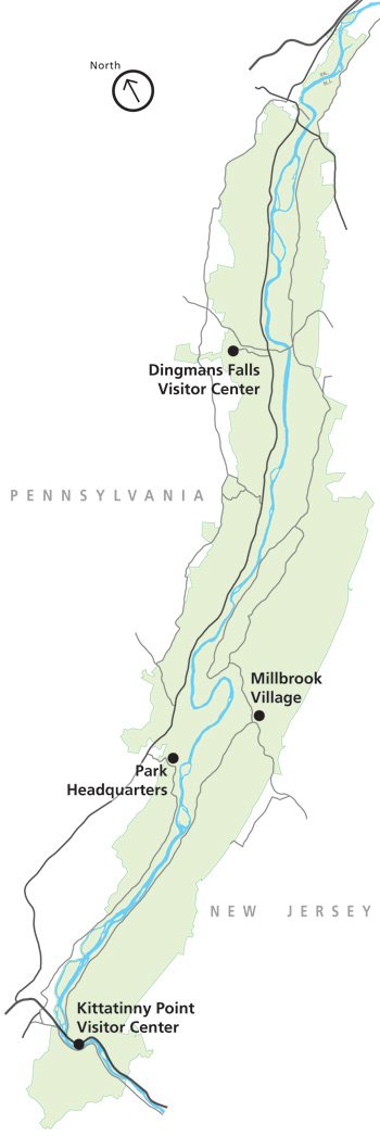 park map indicating visitor center locations park map indicating visitor center locations