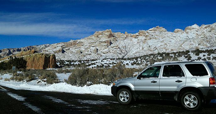Cub Creek Road parking area Cub Creek Road parking area