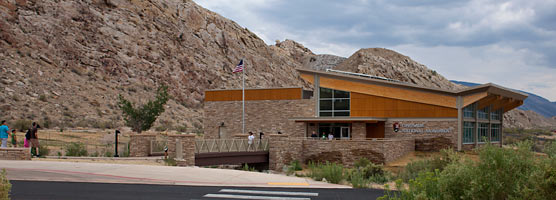 Quarry Visitor Center at Dinosaur National Monument