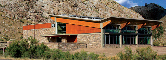 New Quarry Visitor Center nears completion of construction in early September.
