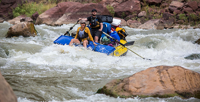 Rafters on the Green River
