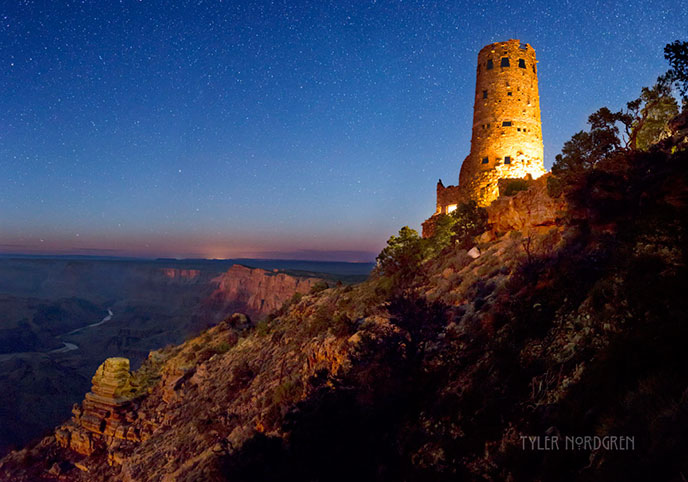 Tower View at Grand Canyon National Park