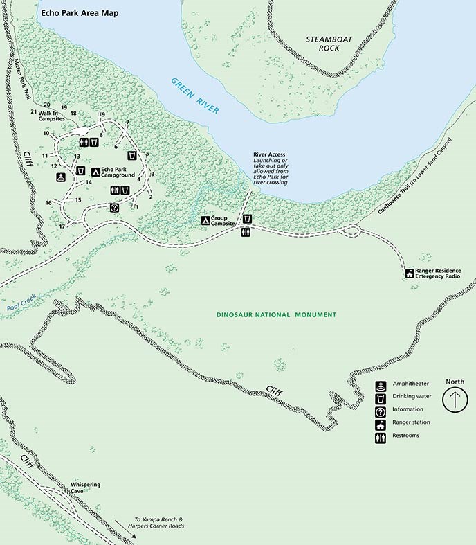 echo park campground dinosaur national monument