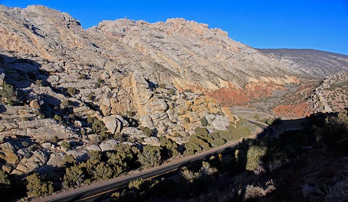 Road to Split Mountain Road to Split Mountain