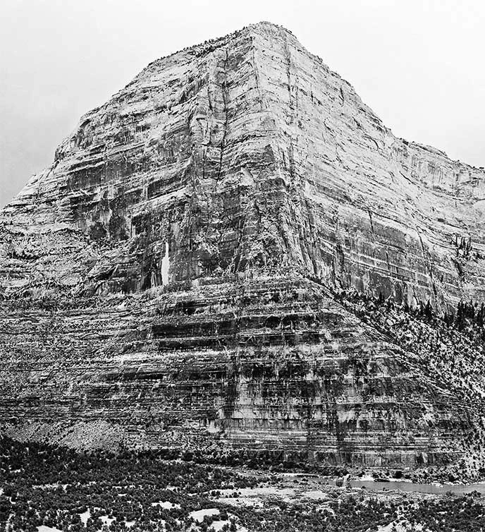 Warm Springs Cliff 1935