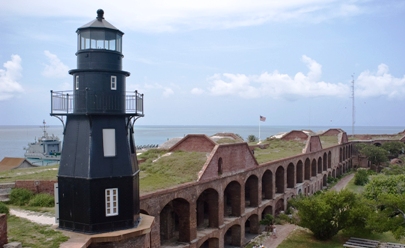 Fort Jeff Harbor light