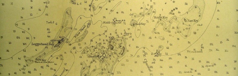 Navigational Chart (1874)
