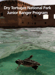 Dry Tortugas Junior Ranger booklet cover.