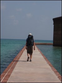 Sea level at Fort Jefferson