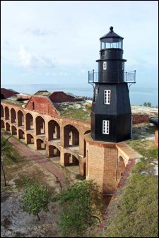 Tortugas Harbor Light on Garden Key