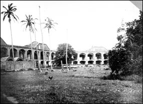 Interior of Fort Jefferson, May 1909 Interior of Fort Jefferson, May 1909