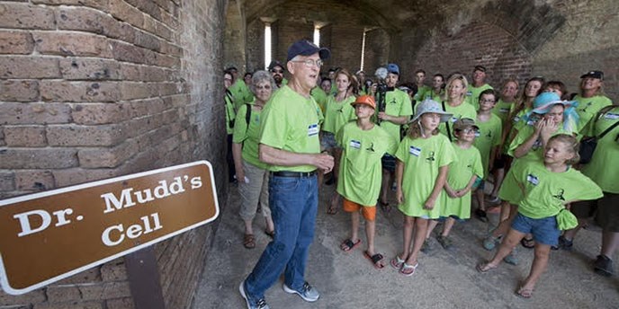 Dr. Mudd relatives visit the Dry Tortugas Dr. Mudd relatives visit the Dry Tortugas