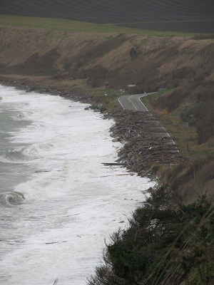 Stormy weather at Ebey's Landing