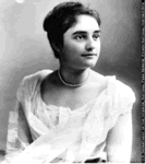 Mina Miller around the time of her marriage to Thomas Edison.