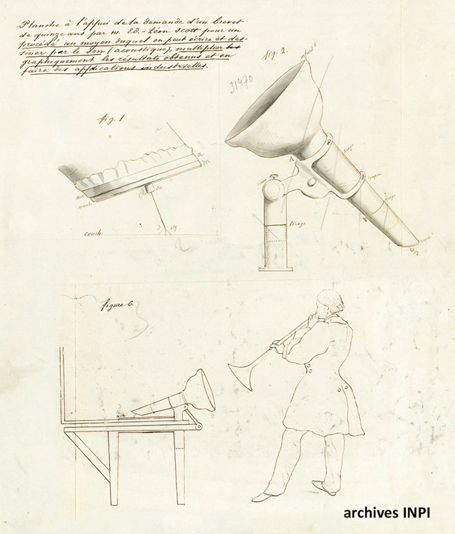 Designs from Scott's patent of 1857