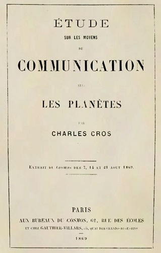 Études sur les moyens de communication avec les planètes (1869