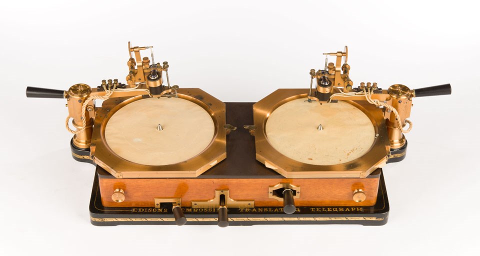 Edison's Embossing Translating Telegraph of 1876
