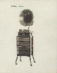 Edison school phonograph on stand.