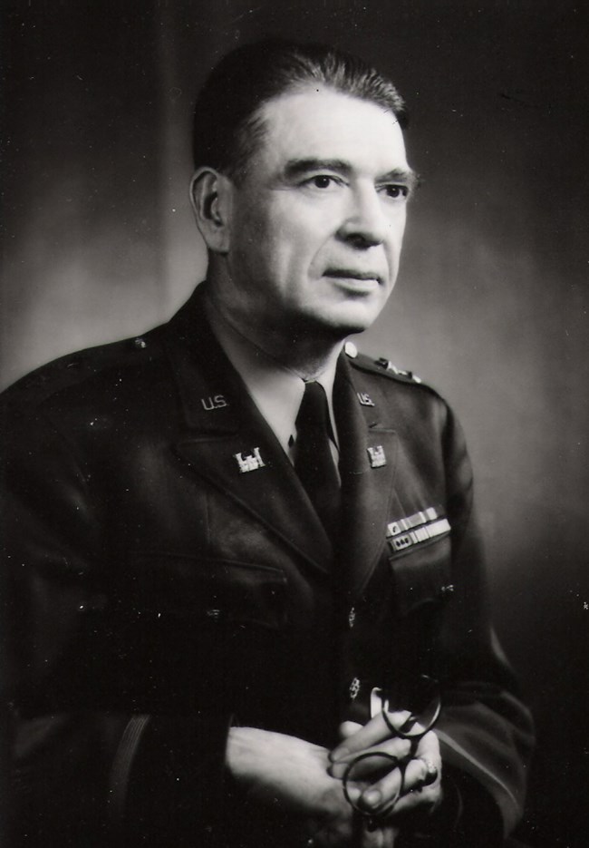 Blog Mc John Stewart Bragdon Black and White Photograph of General John Bragdon in U.S. military uniform