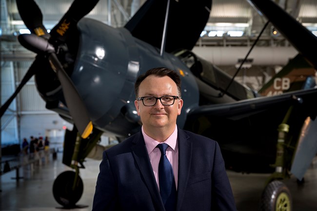 Dr. Jeremy Kinney of the National Air and Space Museum