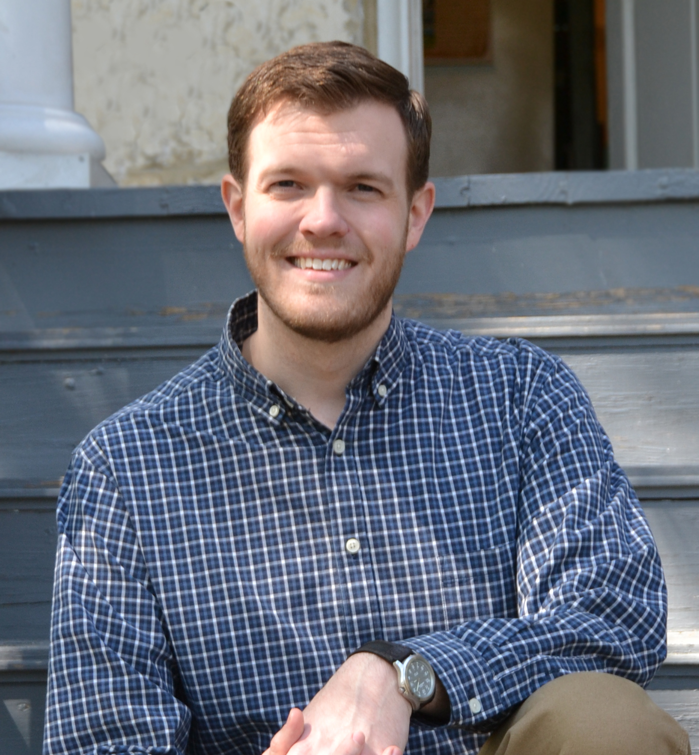 Jared Frederick portrait photo of historian Jared Frederick.