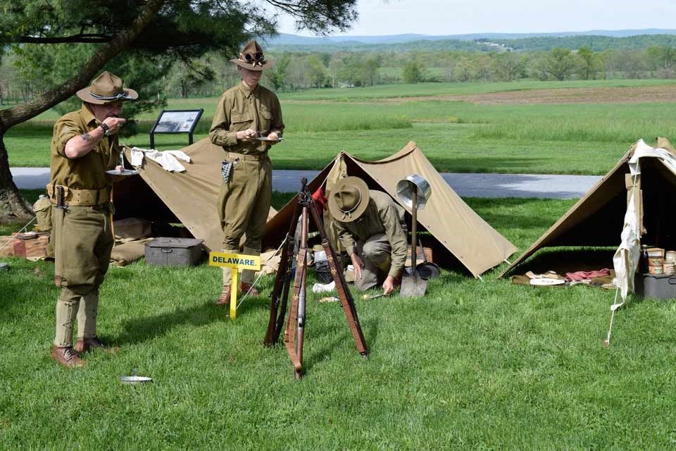 Great War Day encampment