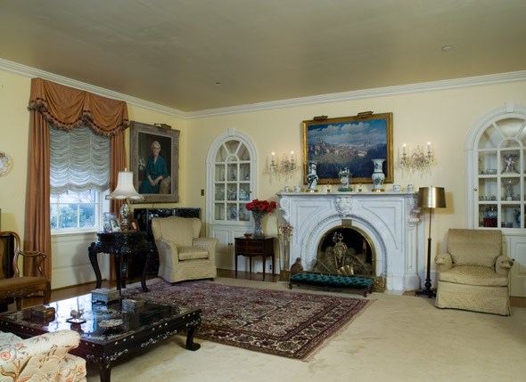 Eisenhower living room Eisenhower living room