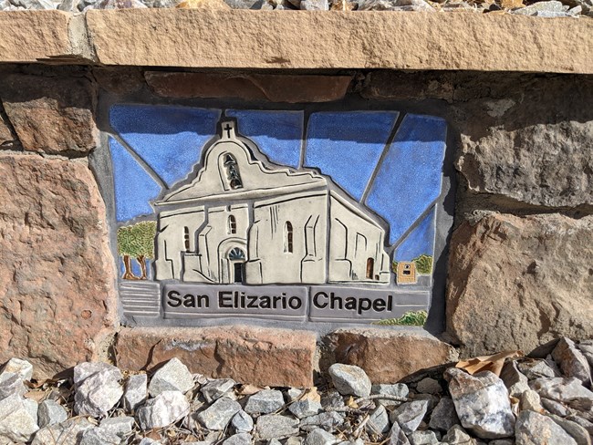 ELCA Mosaic San Elizario Mosaic of Presidio Chapen of San Elizario