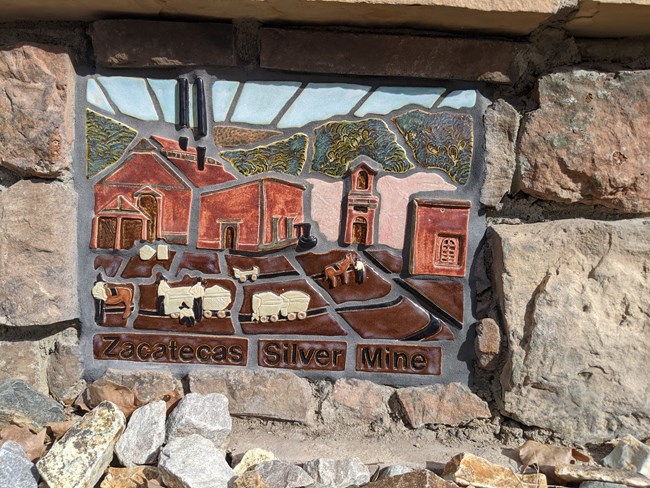 ELCA Mosaic Zacatecas Mosaic of Zacatecas Silver Mine
