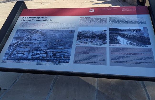 A Community Spirit Interpretive Wayside