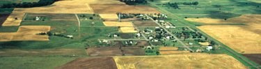 Aerial view of Nicodemus National Historic Site Aerial view of Nicodemus National Historic Site