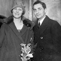 Irving Berlin and his wife