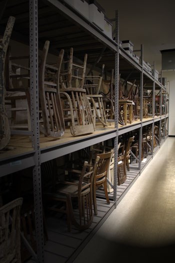 View of Collection Storage on Ellis Island.