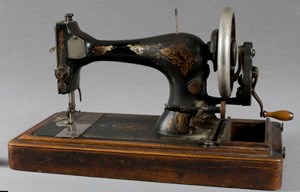Singer sewing machine from Scotland c. 1880s