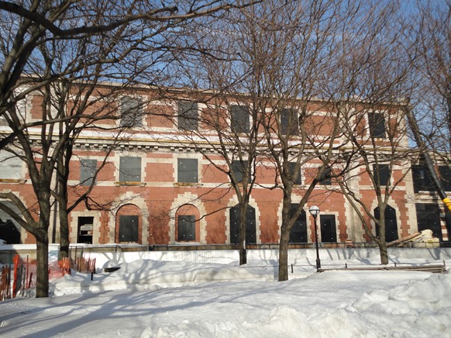 Baggage and Dormitory Building