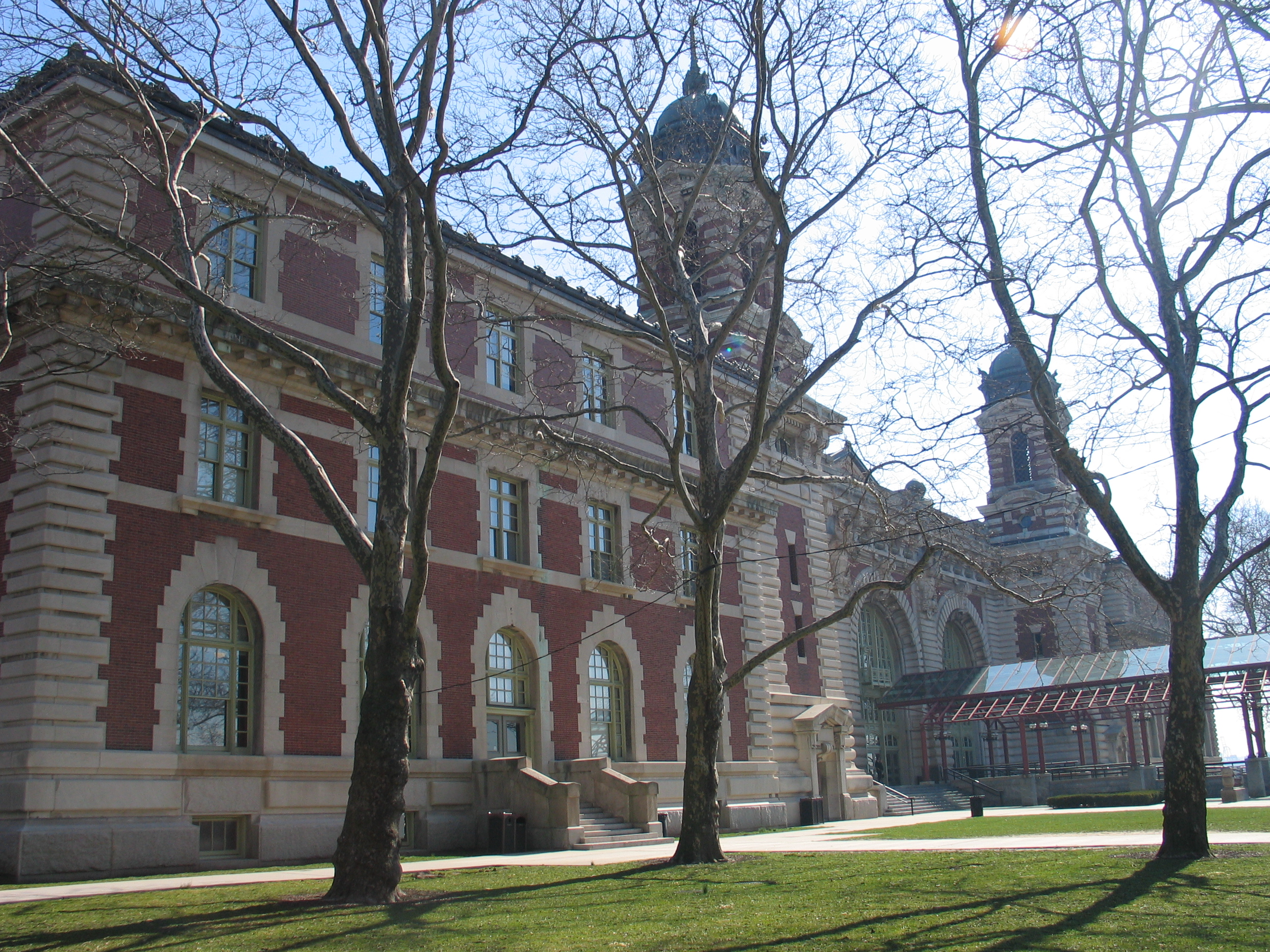 Ellis Island's Main Building