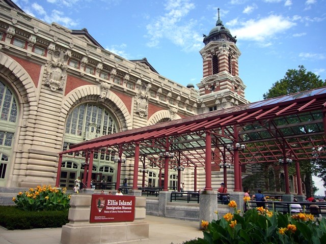 Ellis Island Registration Museum Exterior