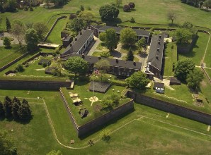 Fort Jay from above